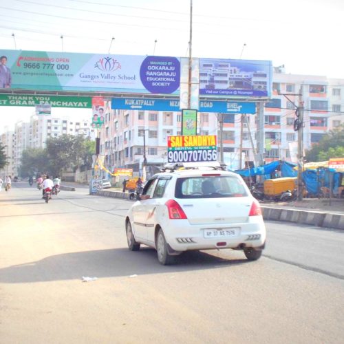 Ads Billboard Cost In Nizampet Junction