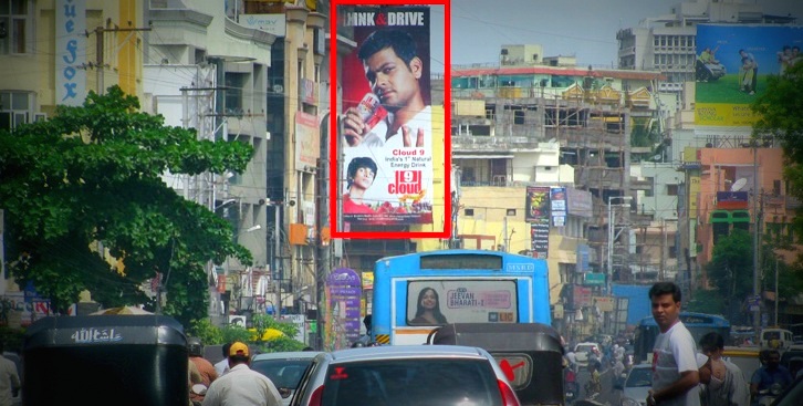 Billboard Advertising Cost In Himayatnagar X Road