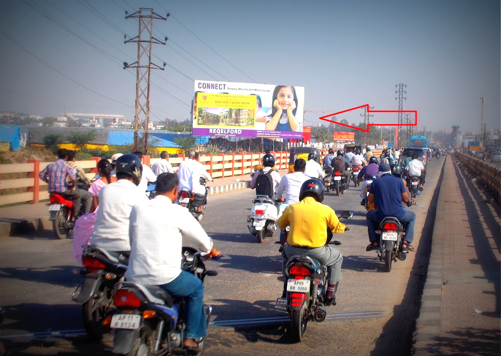 Billboards Ads In Nagole Petrol Pump