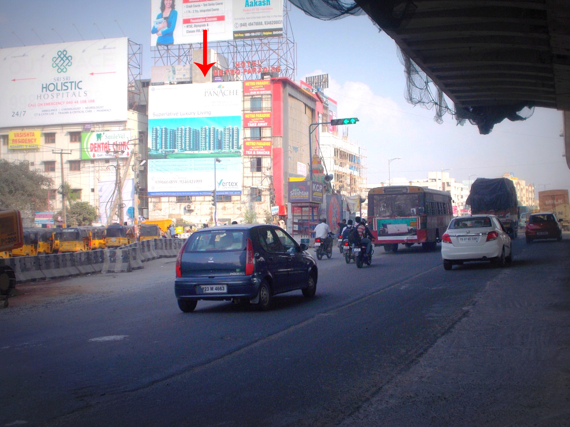 Billboard Ads And Price In Nizampet X Roads