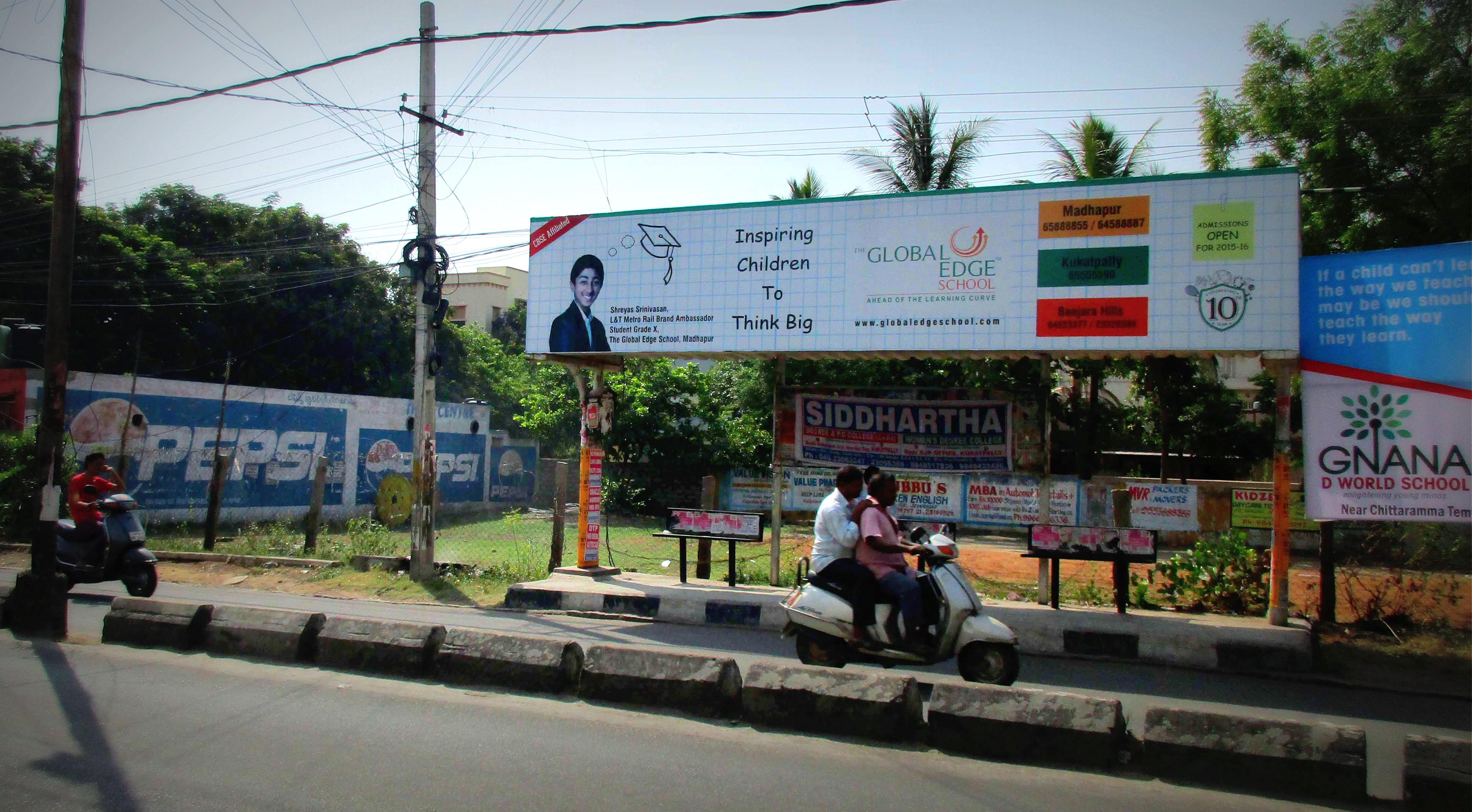 Ads Billboard Cost In Kukatpally Big Bazar